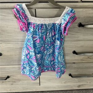 Lilly Pulitzer for Target Blue and Pink Kids Dress